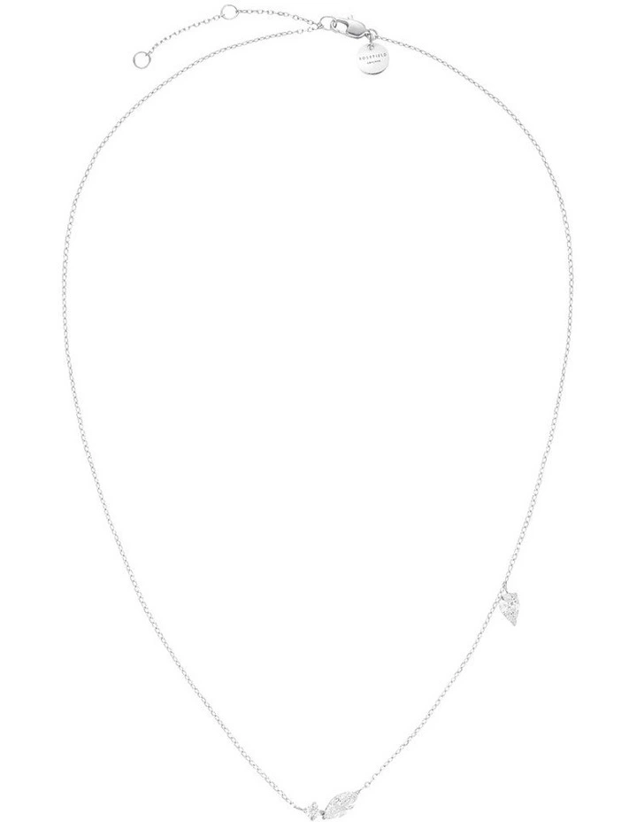Mix Soft Crystal Necklace in Silver-Tone image 5