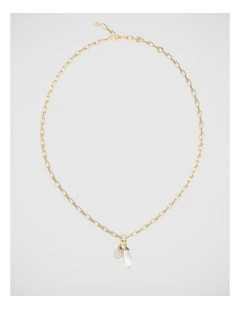 Guess Jewellery Pearly Gold Necklace