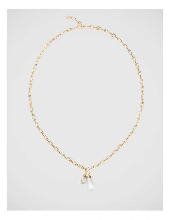 Guess Jewellery Pearly Gold Necklace image 1
