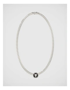 Guess Jewellery Panther Silver Necklace