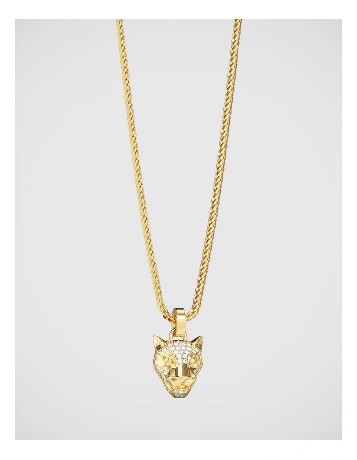 Guess Jewellery Panther Gold Necklace image 1
