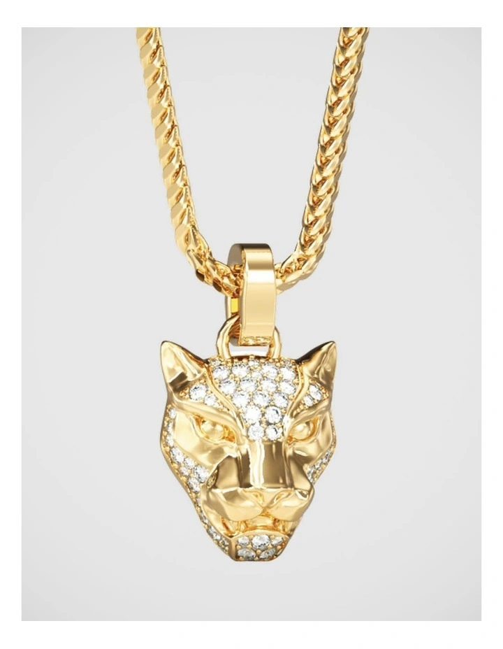 Guess Jewellery Panther Gold Necklace image 2