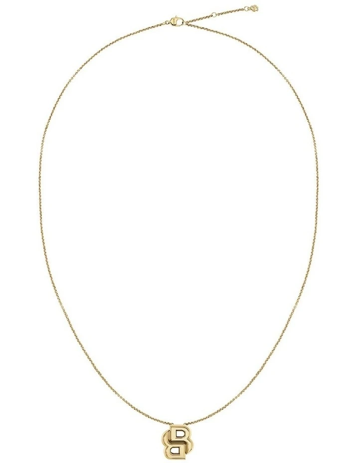 Gold Steel Women's Pendant Necklace image 1