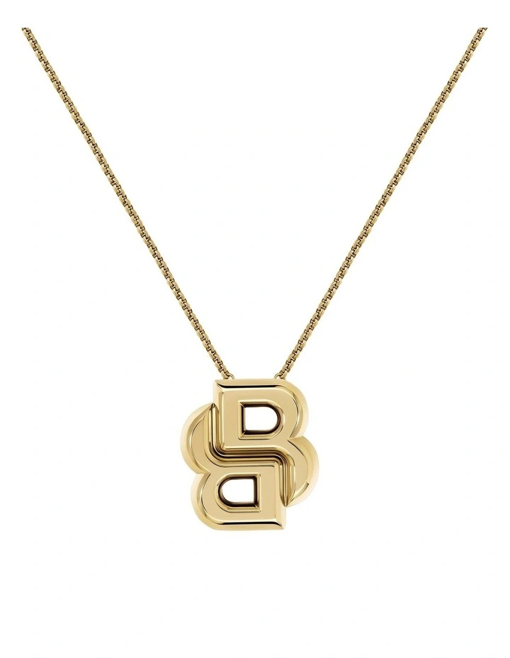 Gold Steel Women's Pendant Necklace image 3