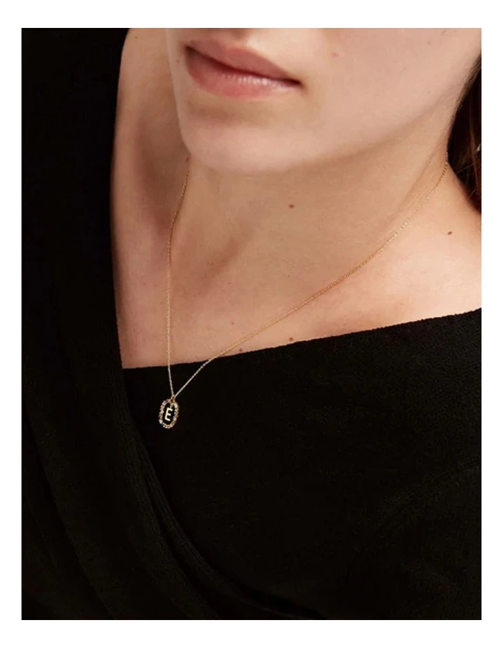 Letter E Multi Necklace image 3