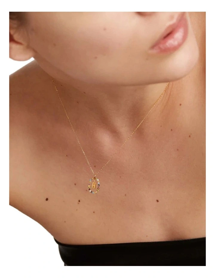 Letter H Multi Necklace image 4