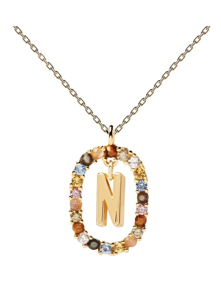 Letter N Multi Necklace image 1