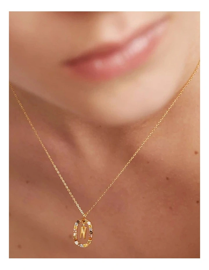 Letter N Multi Necklace image 3