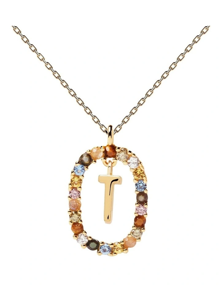 Letter T Multi Necklace image 1