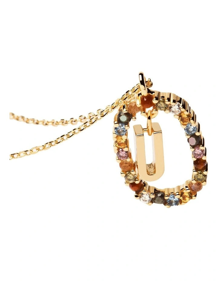 Letter U Multi Necklace image 2