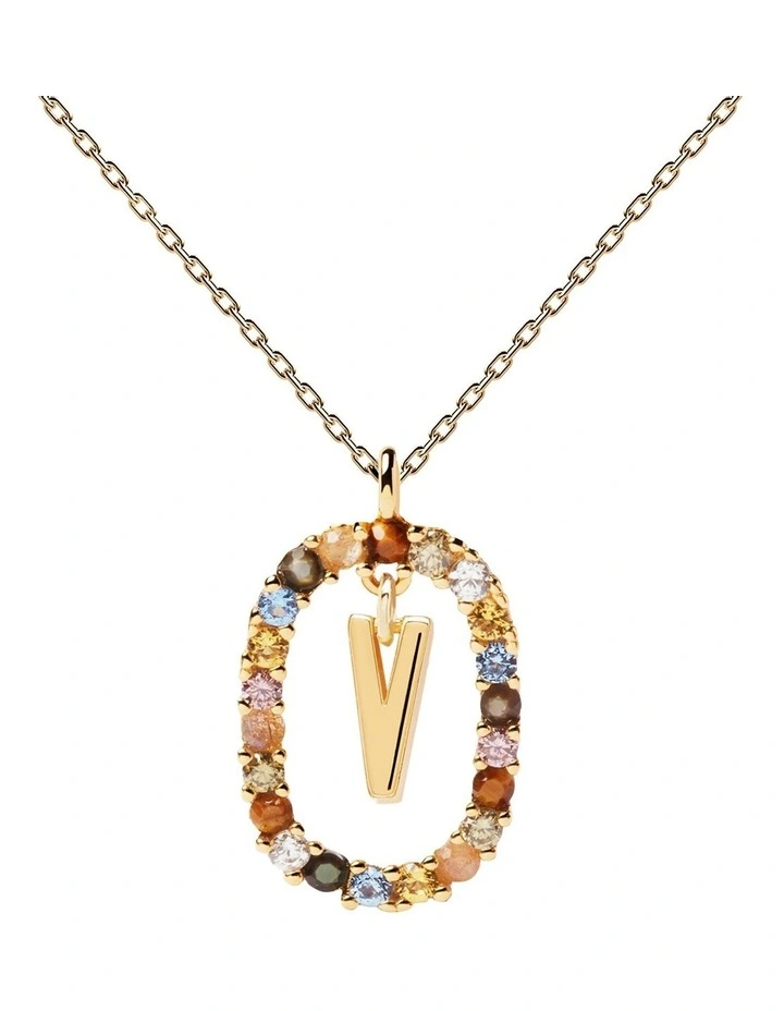 Letter V Multi Necklace image 1