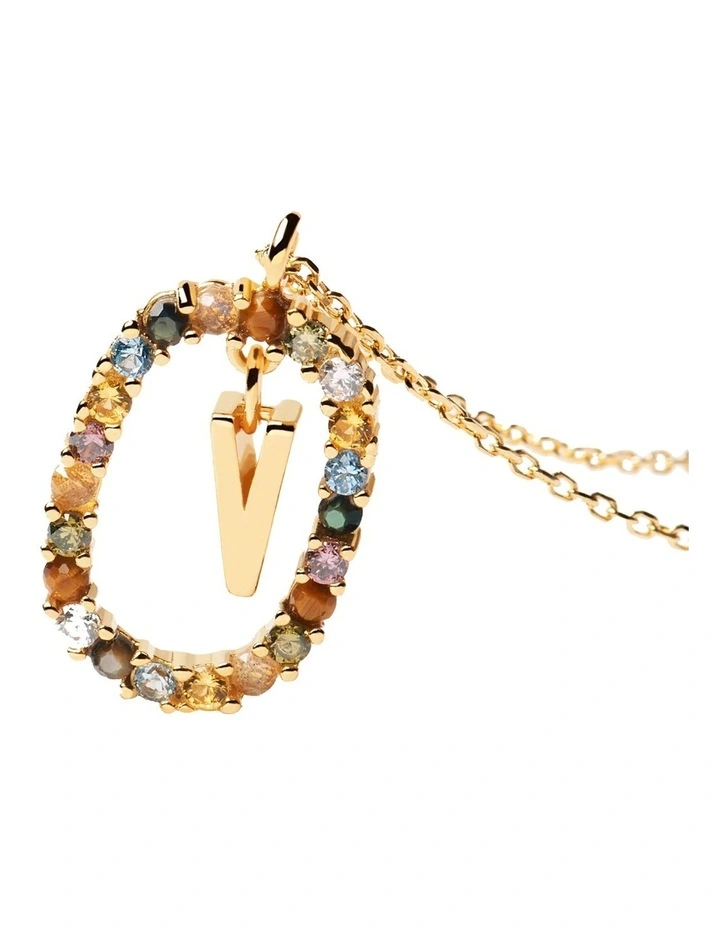 Letter V Multi Necklace image 2