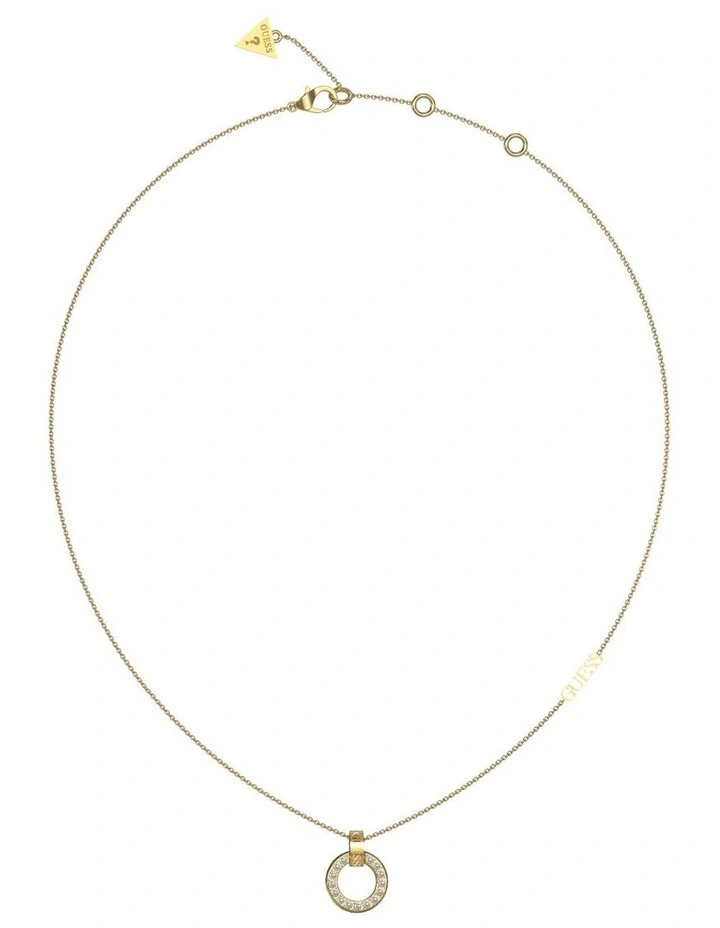 Guess circle necklace clearance