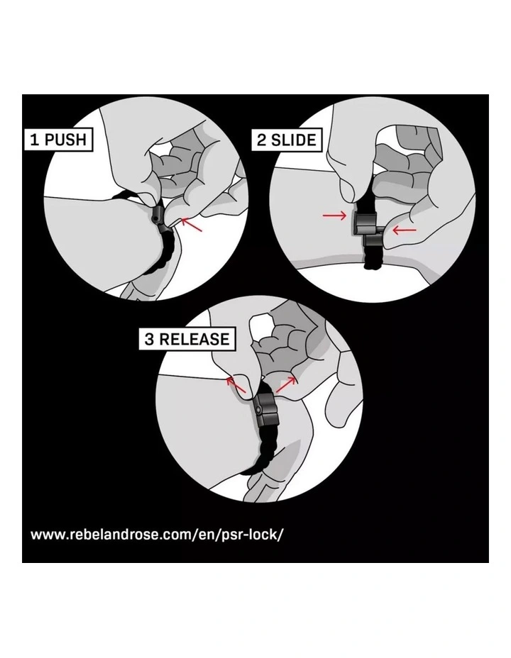 Full Metal Braided Bracelet in Cognac Matt image 4