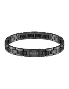 Jewellery Black Steel Men's Link Bracelet - 1580055