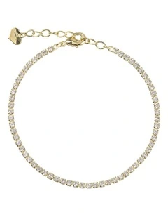 GJBD003M - Tennis Bracelet in Gold
