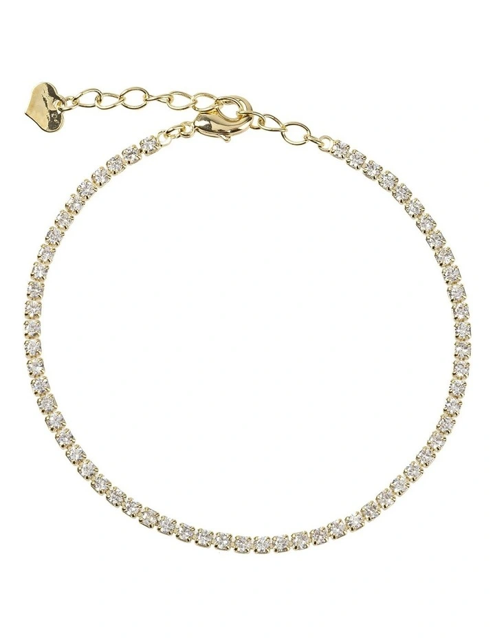 GJBD003M - Tennis Bracelet in Gold image 1