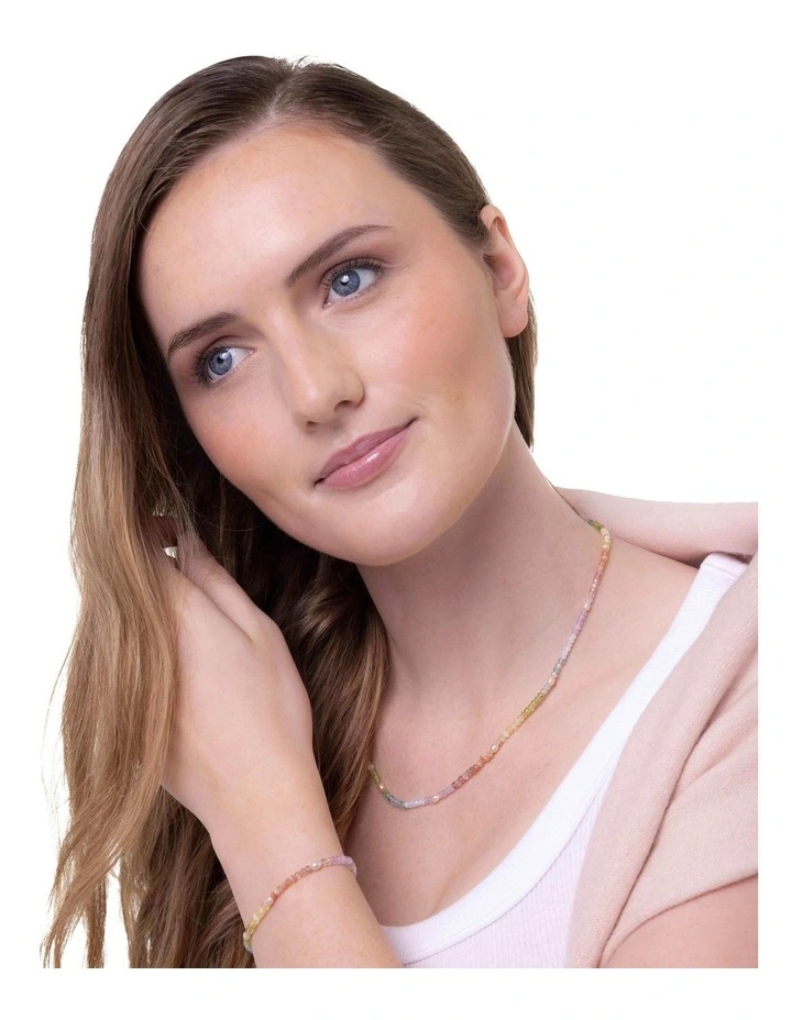 Gemstone Bracelet in Rainbow image 3