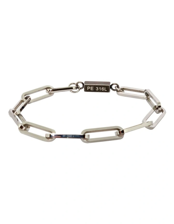 Bold Chain Bracelet in Silver image 1