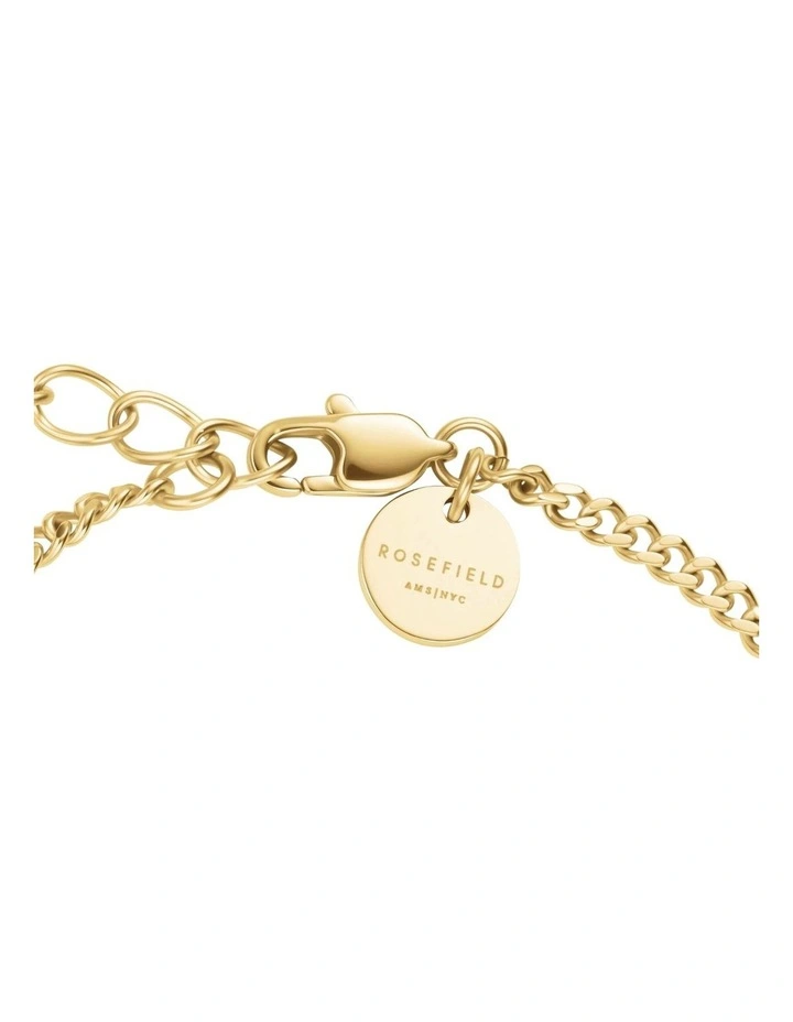 Playful Diamonds Bracelet in Gold Tone image 4
