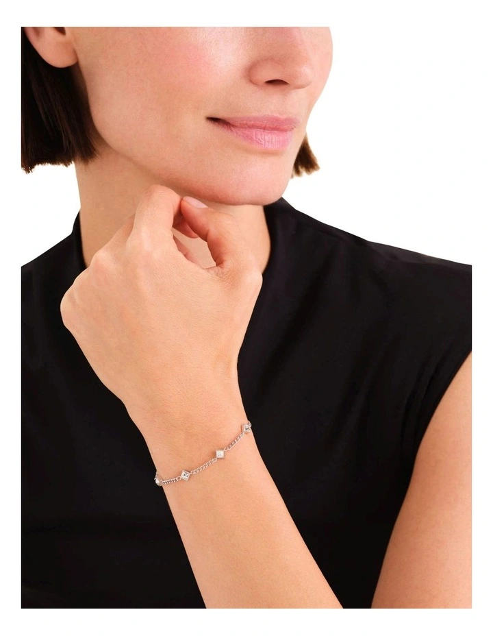 Playful Diamonds Bracelet in Silver image 2