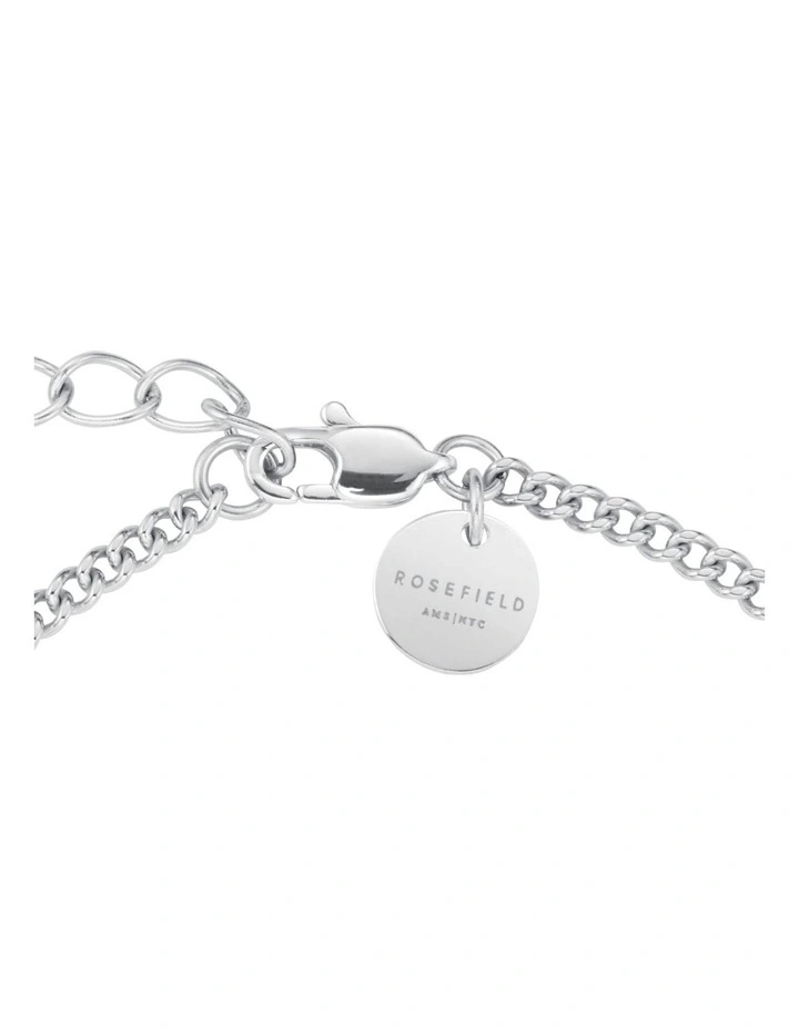Playful Diamonds Bracelet in Silver image 4