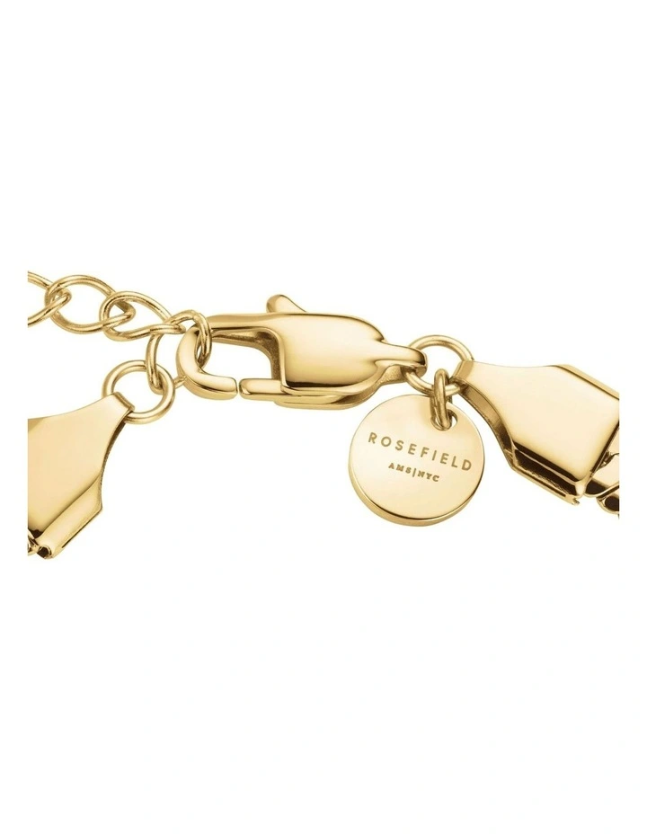 Large Snake Bracelet in Gold image 4