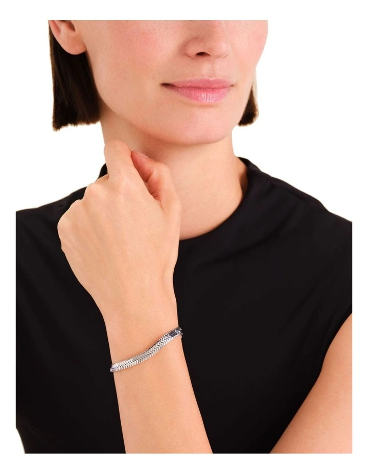 Large Bracelet in Silver image 2