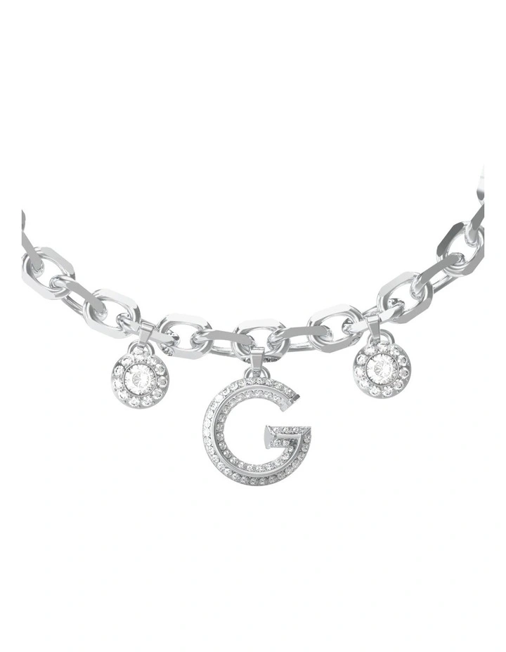 G Crystal Bracelet in SIlver image 2