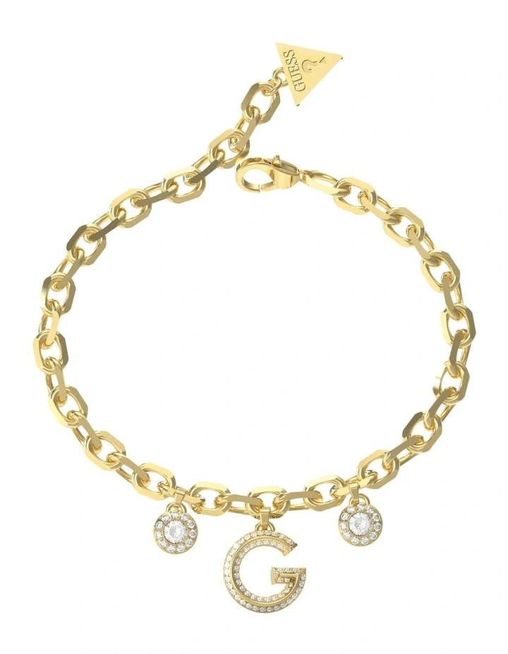 G Crystal Bracelet in Gold image 1