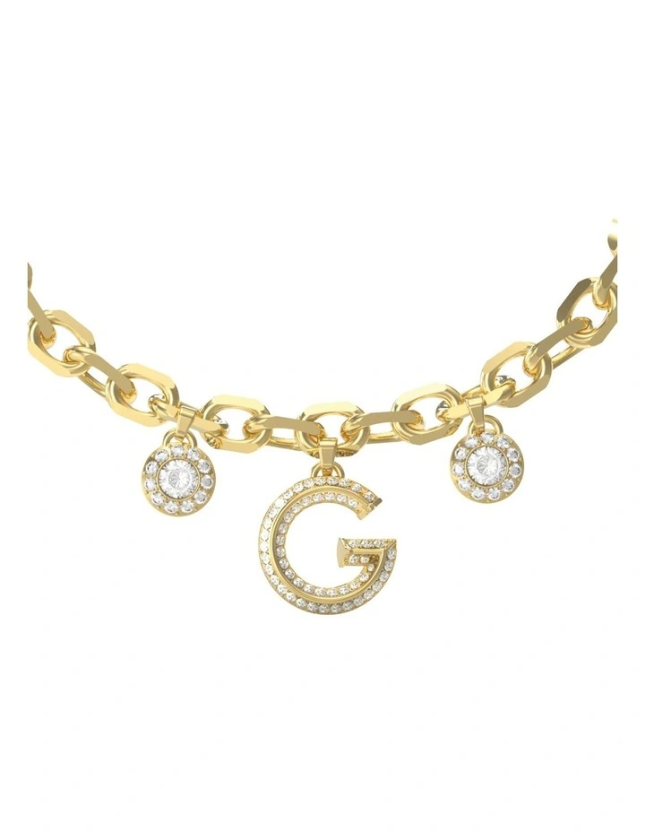 G Crystal Bracelet in Gold image 2