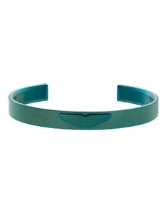 BST Bangle Bracelet in IP Green