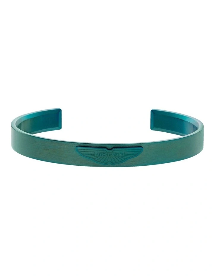 BST Bangle Bracelet in IP Green image 1