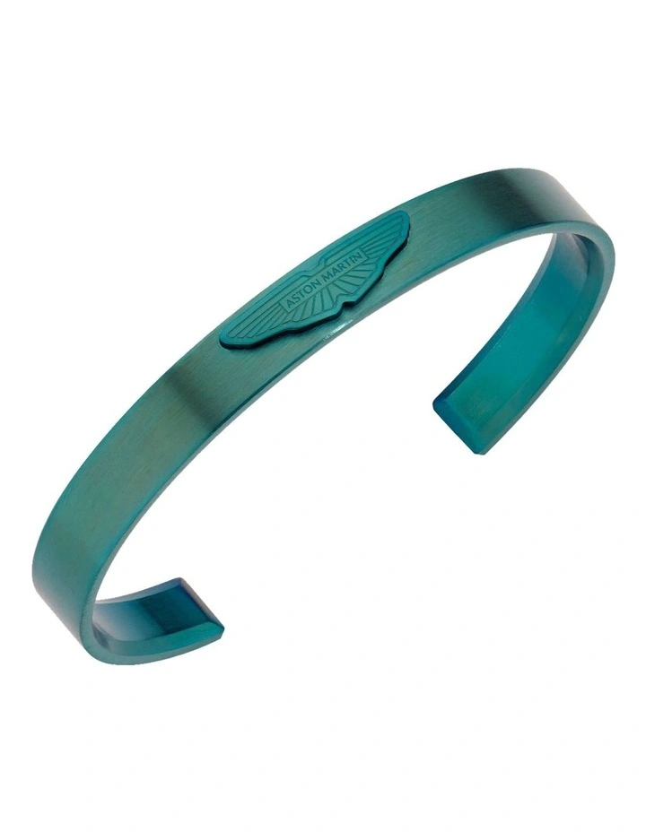 BST Bangle Bracelet in IP Green image 3