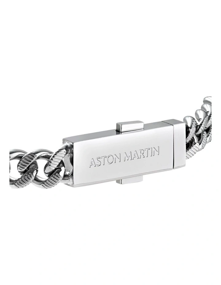 UCD Chain Bracelet in Rhodium image 3