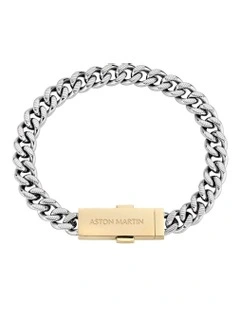 UCD Chain Bracelet in Rhodium/Gold-Tone