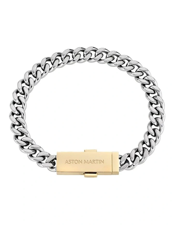 UCD Chain Bracelet in Rhodium/Gold-Tone image 1