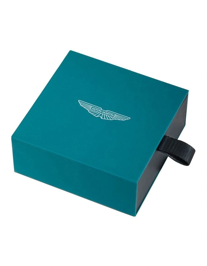 TKS Braided Leather Bracelet in Podium Green image 5