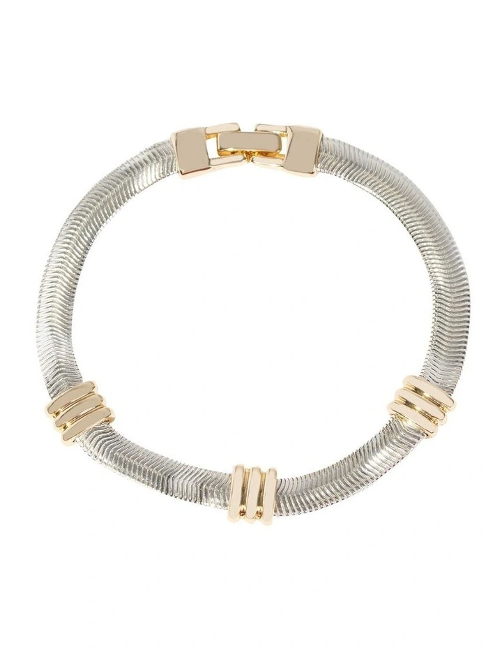 Sleek Bar Tab Bracelet in Multi image 1