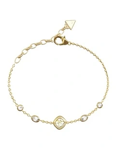 Crystals & 4G Bracelet in Gold