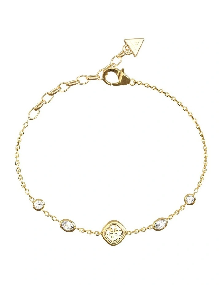 Crystals & 4G Bracelet in Gold image 1