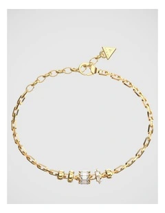 Guess Jewellery Les Baguettes Gold Bracelet
