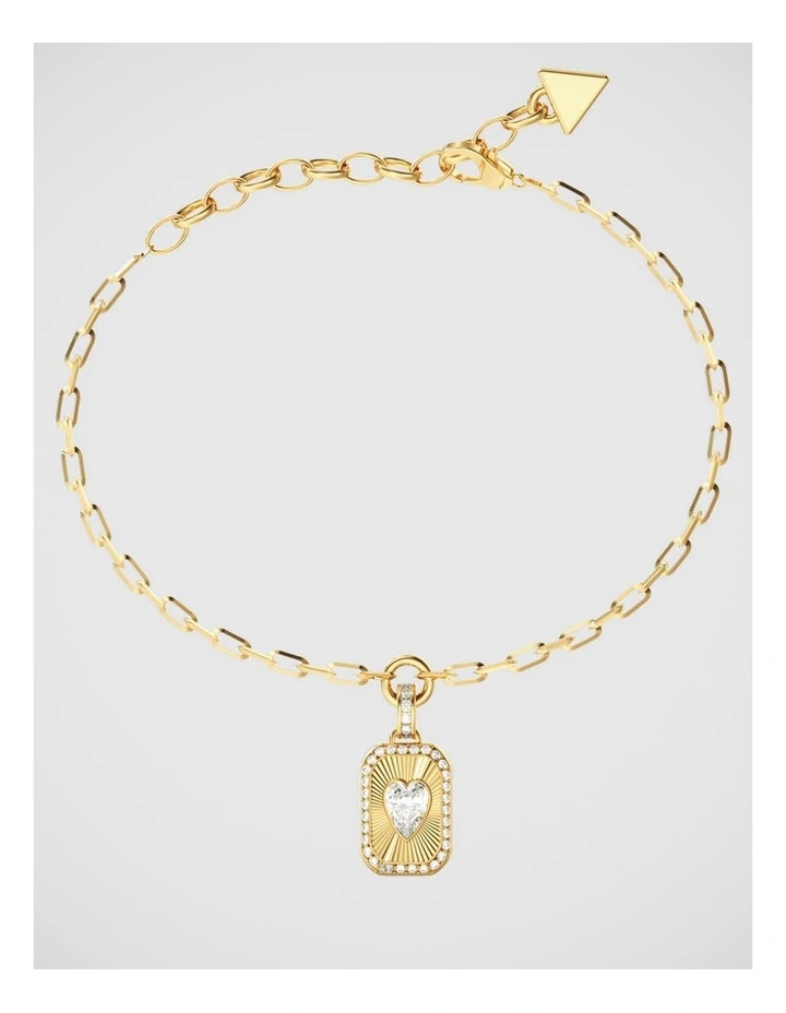 Guess Jewellery Crystal Love Gold Bracelet image 1