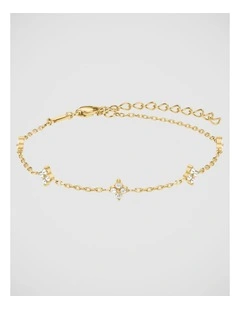 Rosefield Jewellery Diamond Star Gold Bracelet