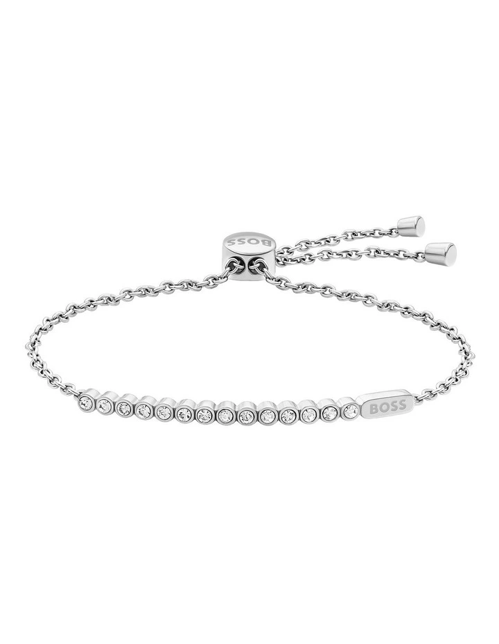 Kassy Divine Stainless Steel & Crystals Bracelet image 1