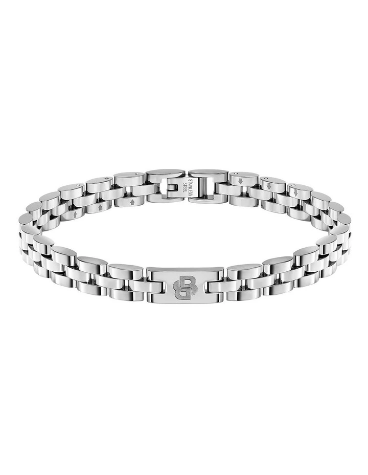 Stainless Steel Men's Metal Link Bracelet image 1