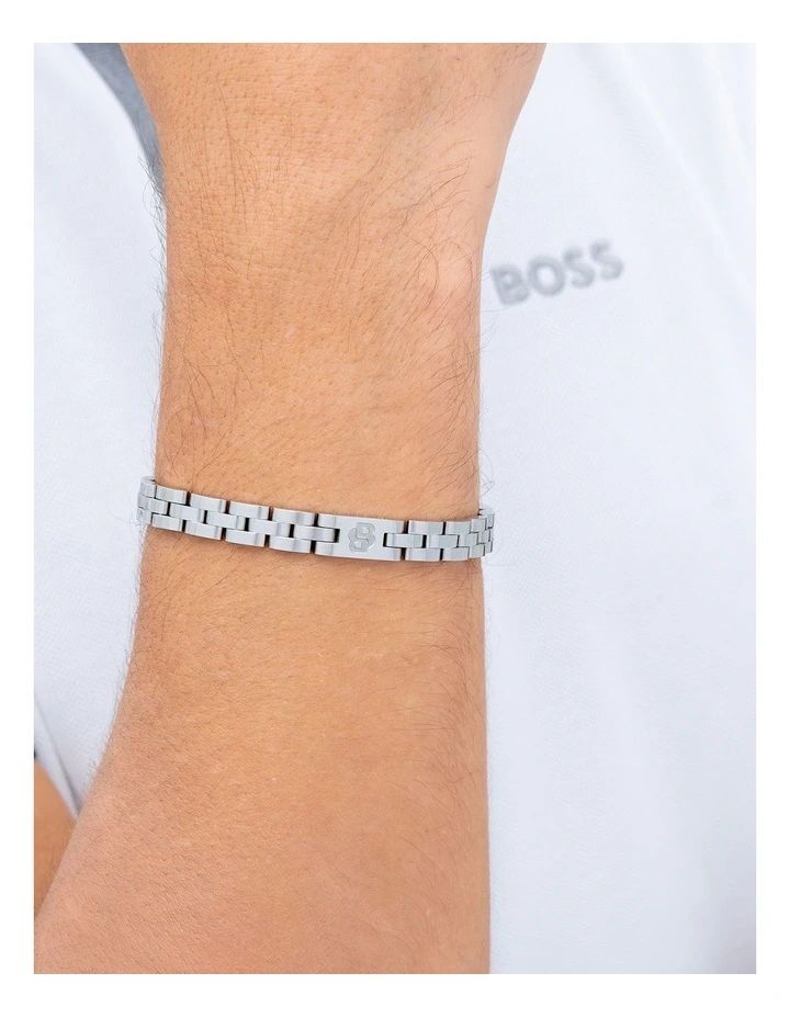 Stainless Steel Men's Metal Link Bracelet image 4
