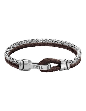 Silver/Brown colour