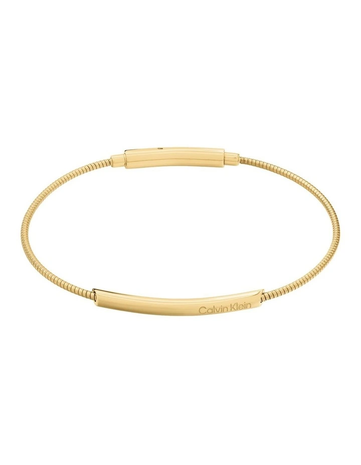 Gold Steel Women's Bracelet image 1