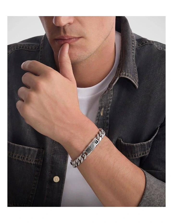 Stainless Steel Men's Chain Bracelet image 3